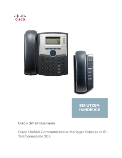 User Guide for Cisco SPA300 Series Phones (SPCP) - Benutzerhandbuch (German, Germany)