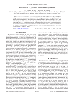 Teolis O2 sputt from..