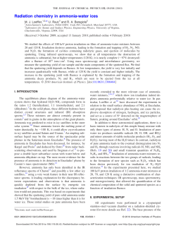 Loeffler radiolysis ..