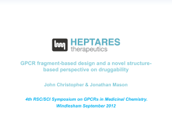 GPCR fragment-based design and a novel structure-based perspective on druggability