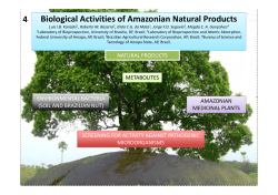 Biological activities of Amazonian natural products