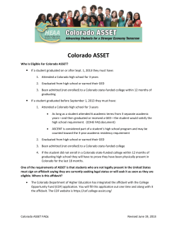 CO ASSET FAQs July 15