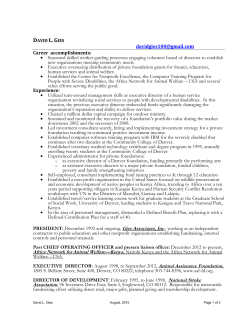 See CV.