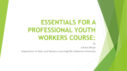 ESSENTIAL_ FOR_A_PROFESSIONAL_YOUTH_WORKERS_COURSE.ppt