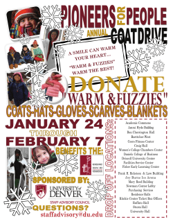 coat drive