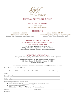 individual ticket form