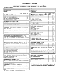 Instrumental Emphasis