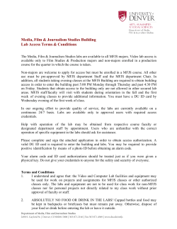 Terms and Conditions