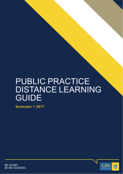 Public practice program guide