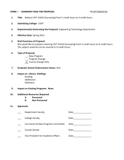 CIVT 3101K - Surveying