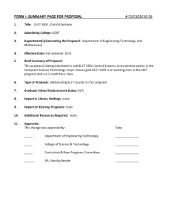 ELET 3501 - Control Systems