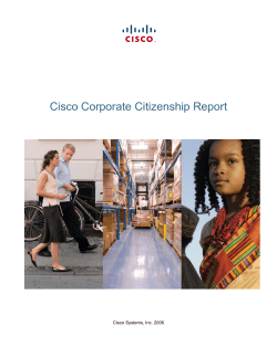 CSR Report 2006