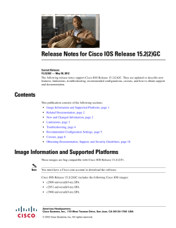 Release Notes for Cisco IOS Release 15.2(2)GC