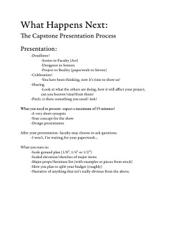 Presentation Paperwork