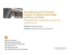 Presentation - Rick Horwitz - Research