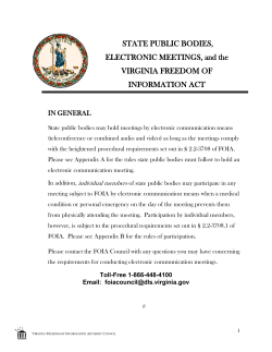 Electronic Meetings Handout