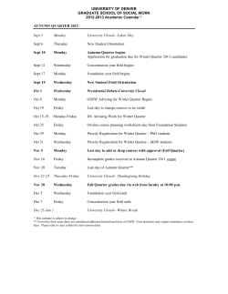 GSSW academic calendar (PDF)