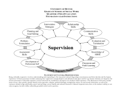 Foundation-Year Field Evaluation