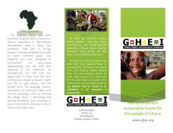 GHEI brochure