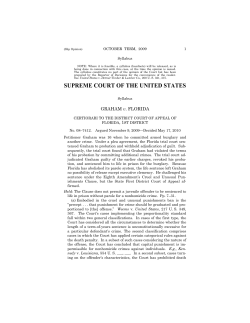 Read the Supreme Court decision Graham v. Florida