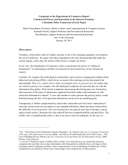 earlier position paper