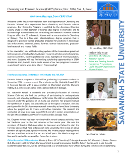 Nov. 2014, Vol. 1, Issue 1