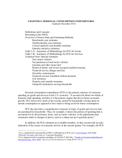 Concepts and methods of the U.S. National Income and Product Accounts