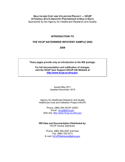 http://www.hcup-us.ahrq.gov/db/nation/nis/NIS_2009_INTRODUCTION.pdf