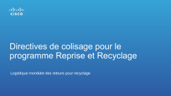 directives relatives au colisage