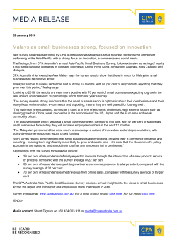 Media release
