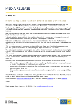 Media release