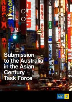CPA Australia's Asian Century submission