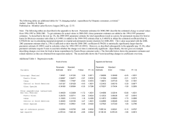 Additional Tables PDF