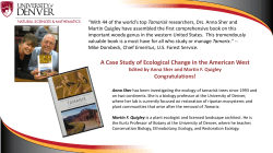 Drs. Anna Sher and Martin Quigley
