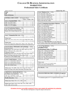 MKTG-Professional Sales