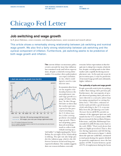 Job switching and wage growth