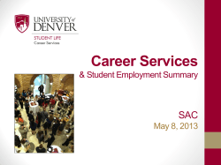 DU Career Services