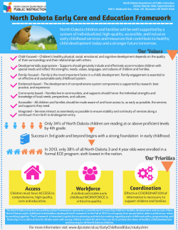 Read the North Dakota Early Care and Education Framework