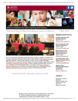 Click here to view full newsletter