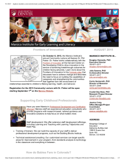 Click here to view full newsletter