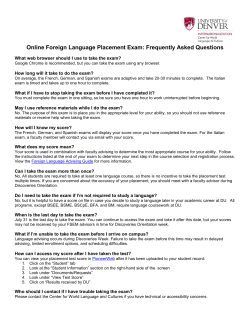 Frequently Asked Questions