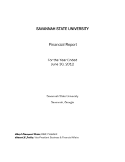 FY2012 Annual Financial Report