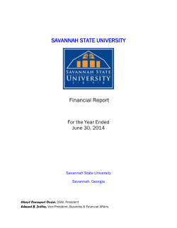 FY2014 Annual Financial Report