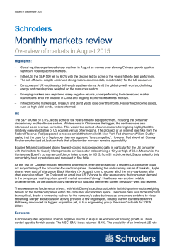 monthly market review   september 2015