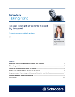 is sugar turning big