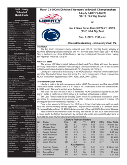 Complete Tournament Notes