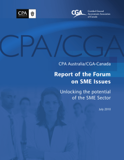 Unlocking the potential of the SME sector