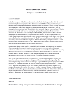 United States background document