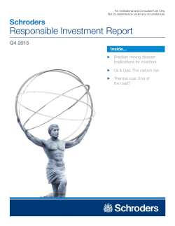 schroders responsible investment report 4q 2015