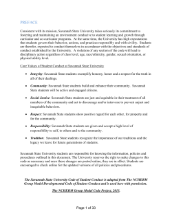 Code of Conduct Policies and Appeals